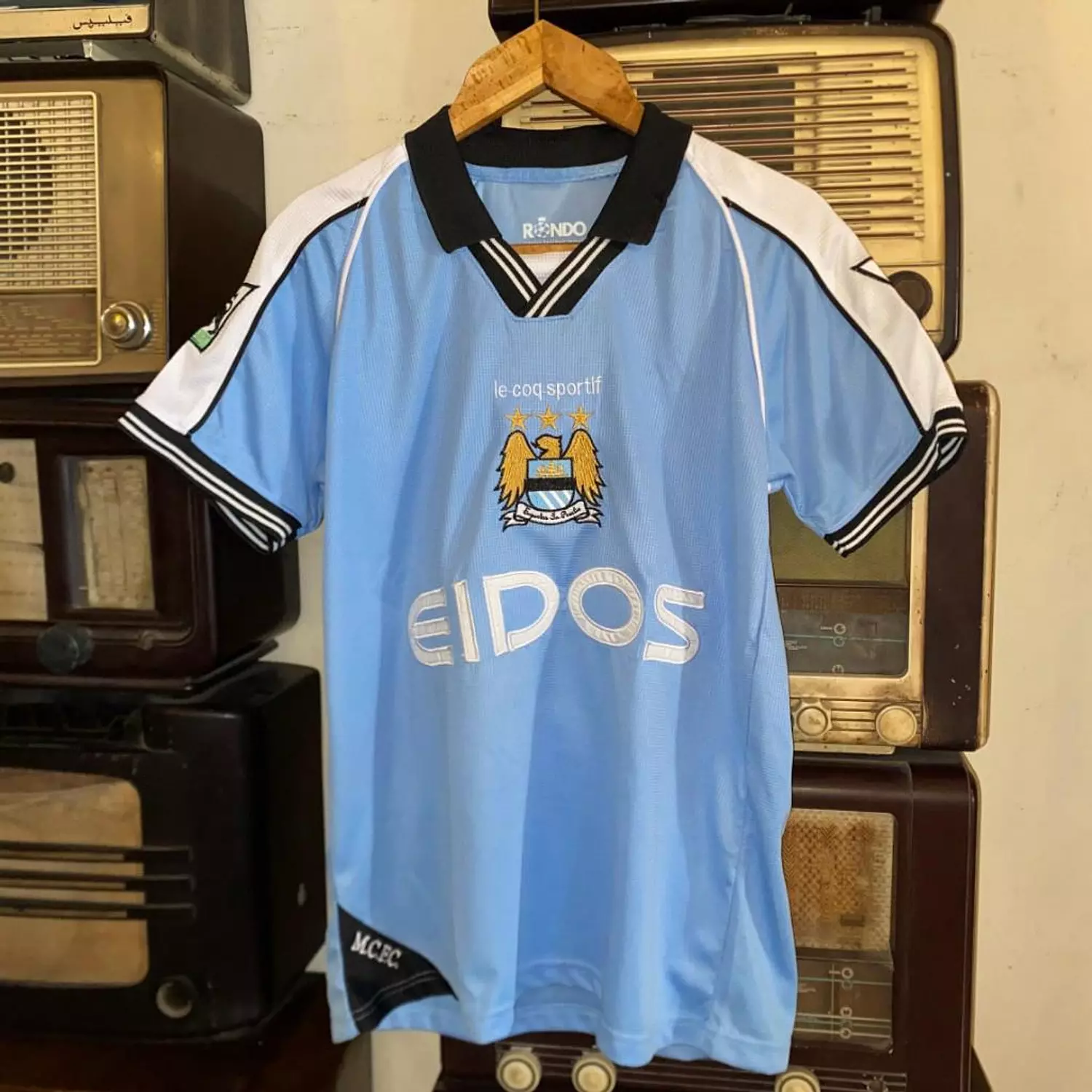 Man City 1999/2001 Home Jersey