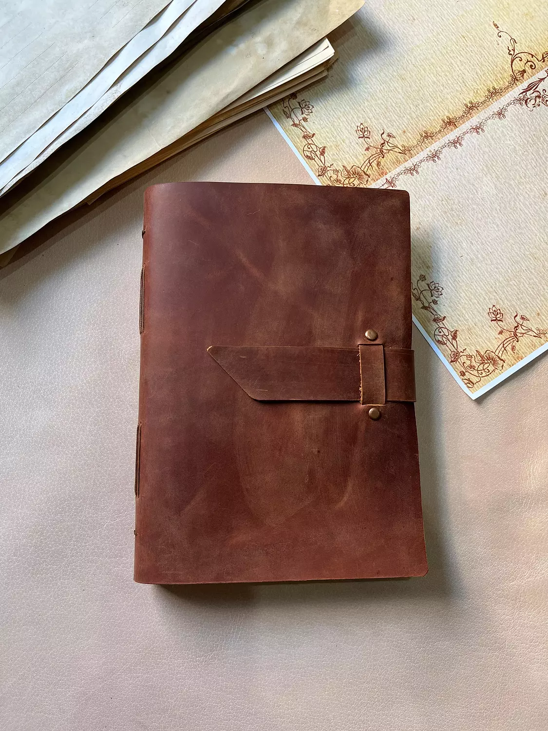 classic journal A5 short strap lock image