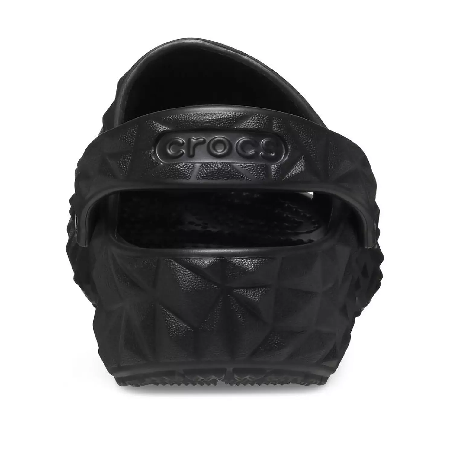 Geometric Clog-Black 3