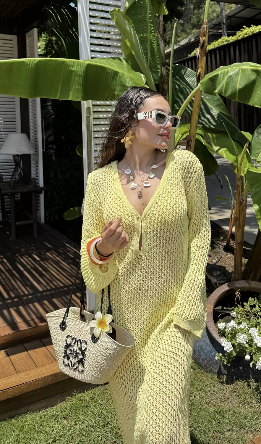 Crochet Pin Beach Dress 6