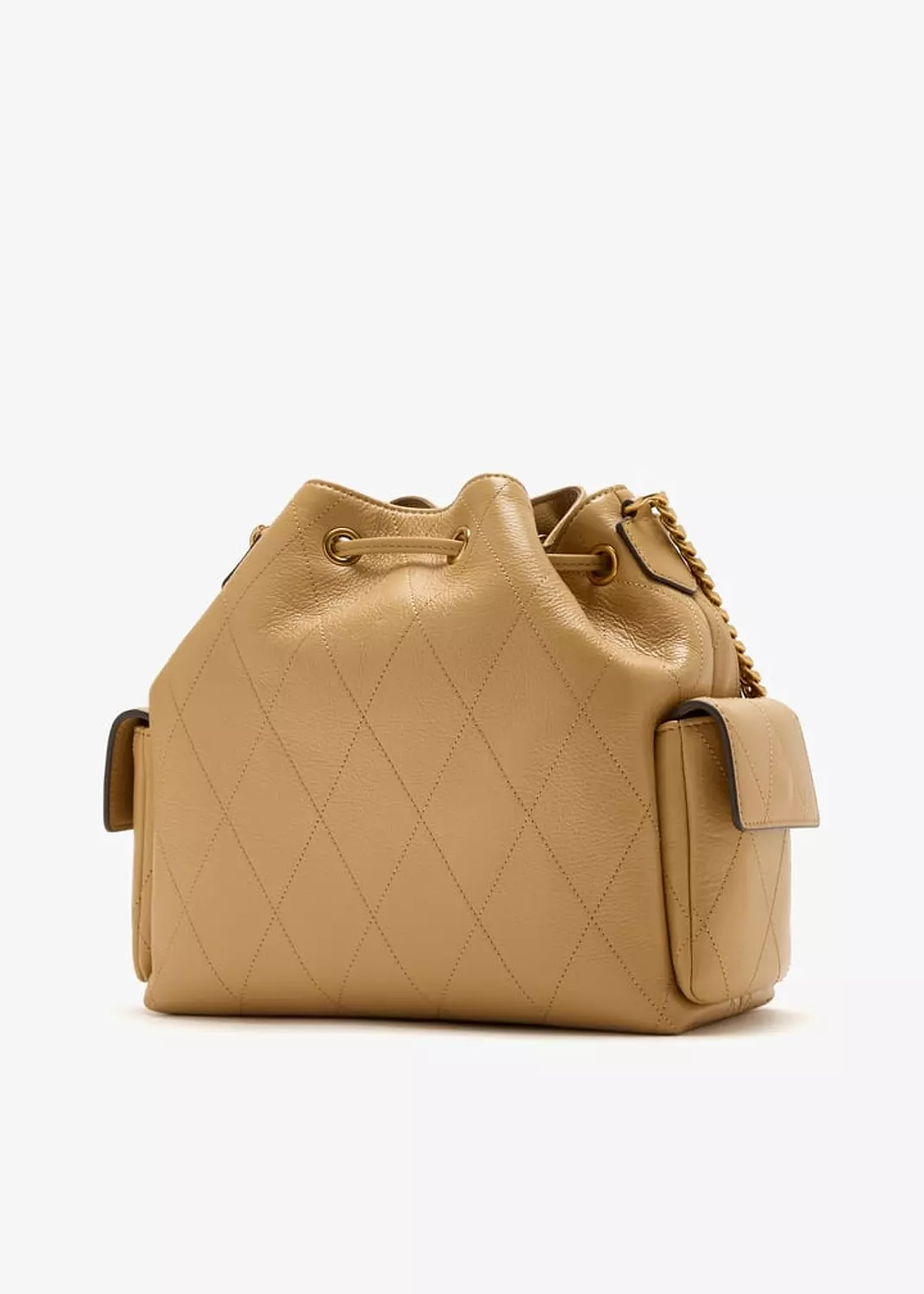 Tory Burch Charlie quilted drawstring bucket bag 3
