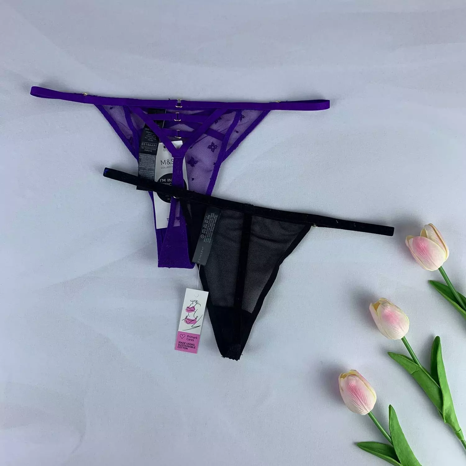 Lace lingerie panty thong from primark uk/ marks& spencer 3