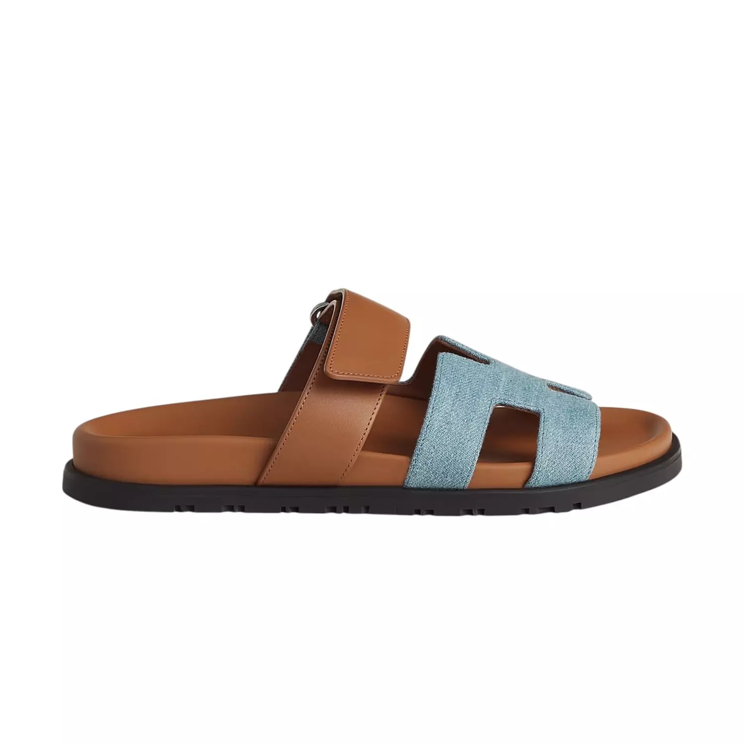 Hermes Chypre Sandal Bleu Clair / Naturel image