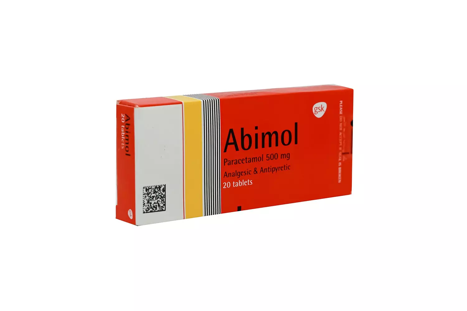 ABIMOL 500mg 20/TAB image