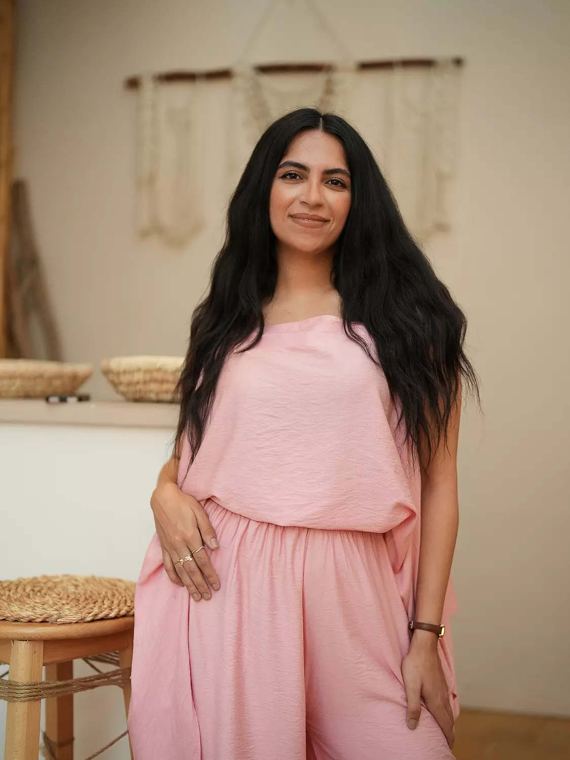 PEACHY PINK WOMAN CUT SET 4