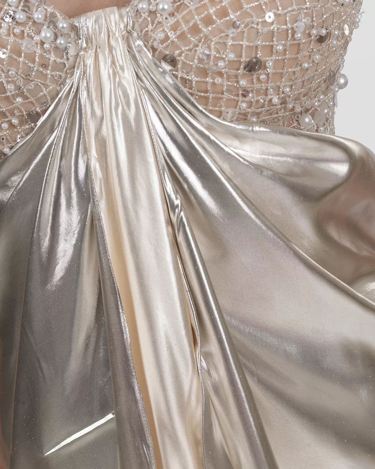 Radiant Pearl Corset Gown 6