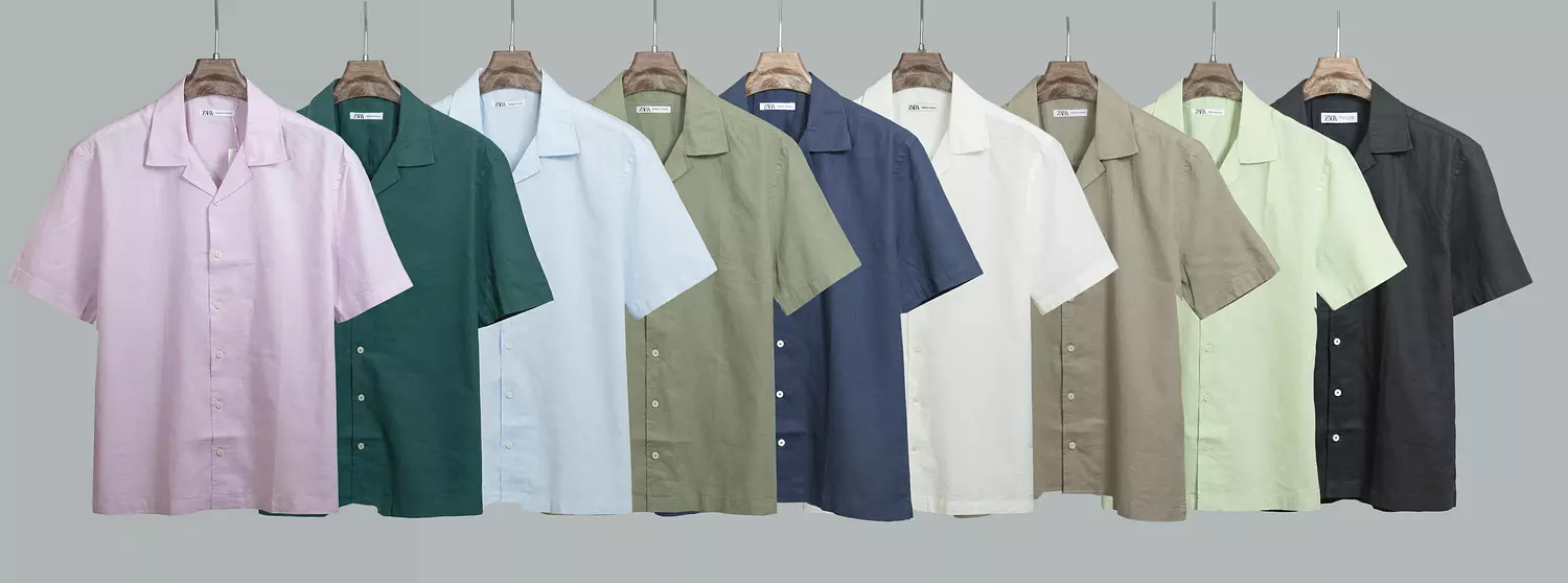 ZARA LINEN SHIRT \ 2248 9