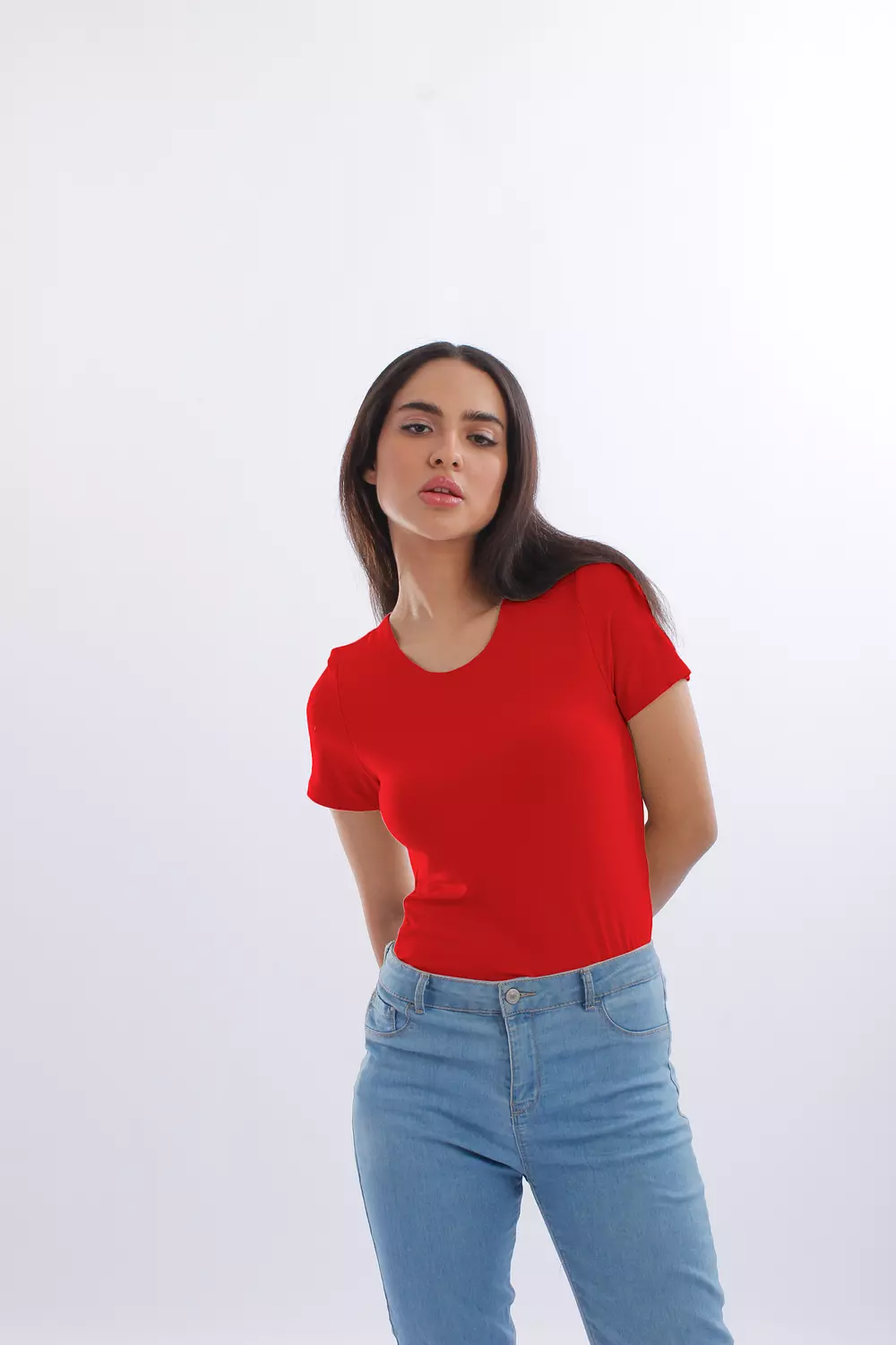 NEW-short sleeve top double layered (70% cotton/30% polyester) 21