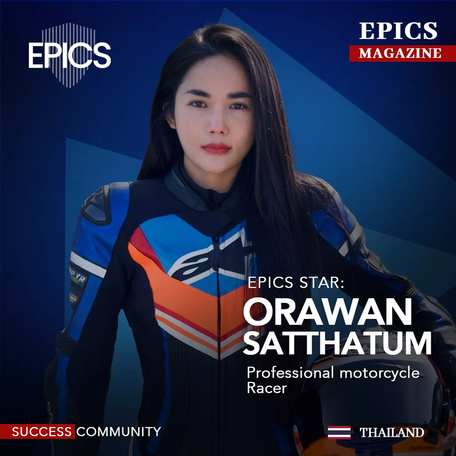 🎖️🌐Orawan Stathatum,(Story)_Professional motorcycle Racer
