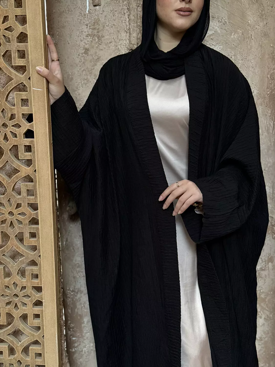 Corchet Plain Kaftan 4