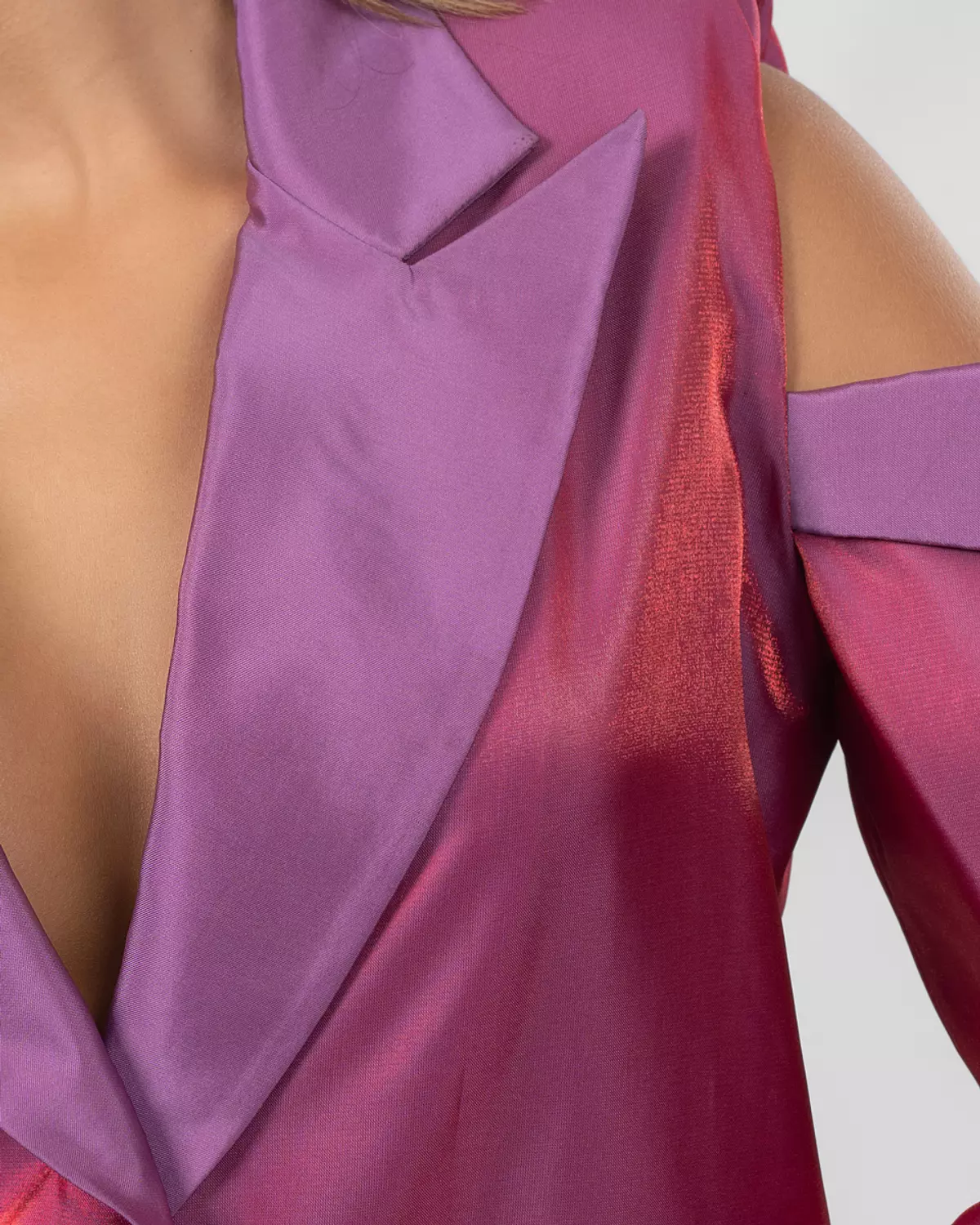 Purple Red mini dress 6