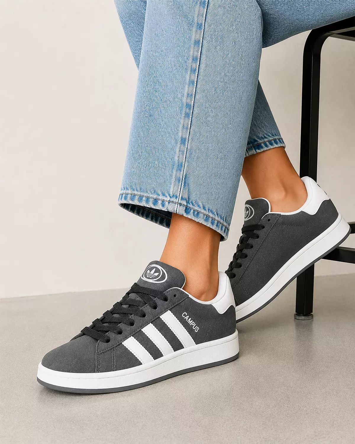 Adidas Campus Women’s Sneakers - Gray 6