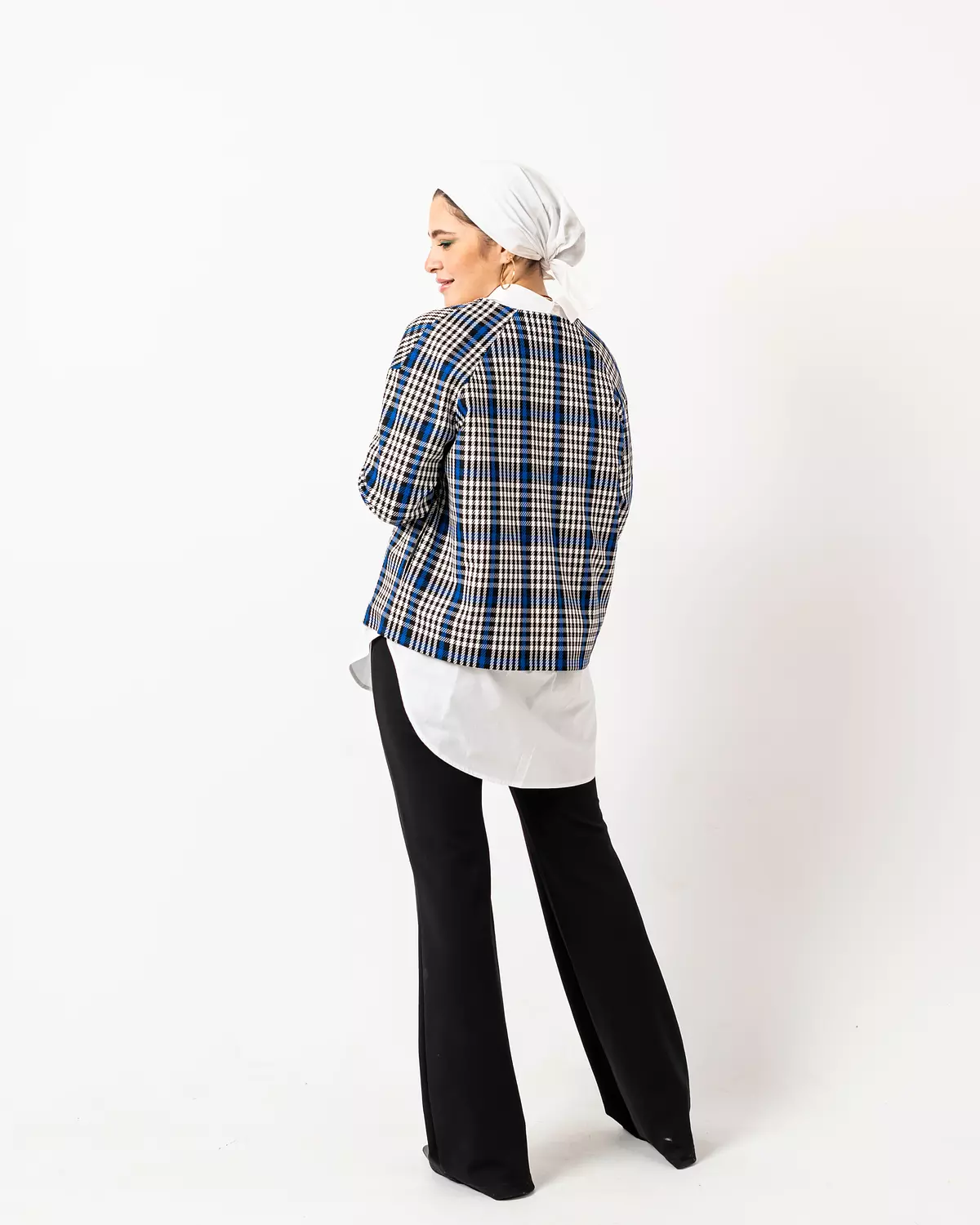 Checkered Blazer 8