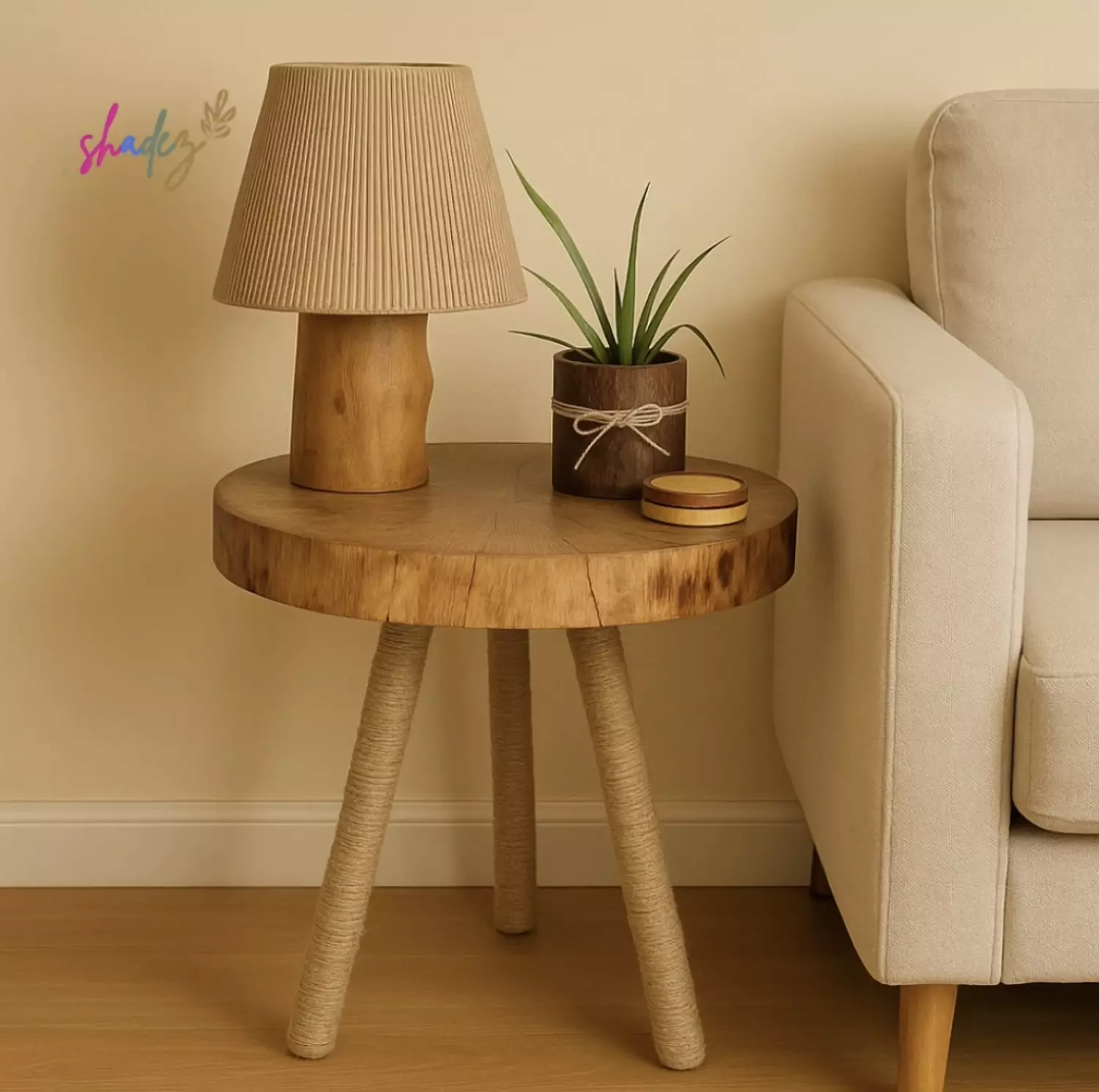 Boho Jute Table image