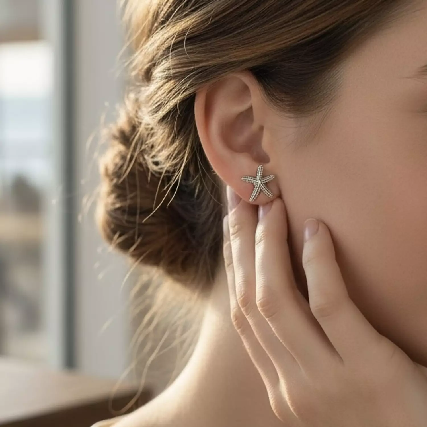 Starfish Glow Earrings  hover image