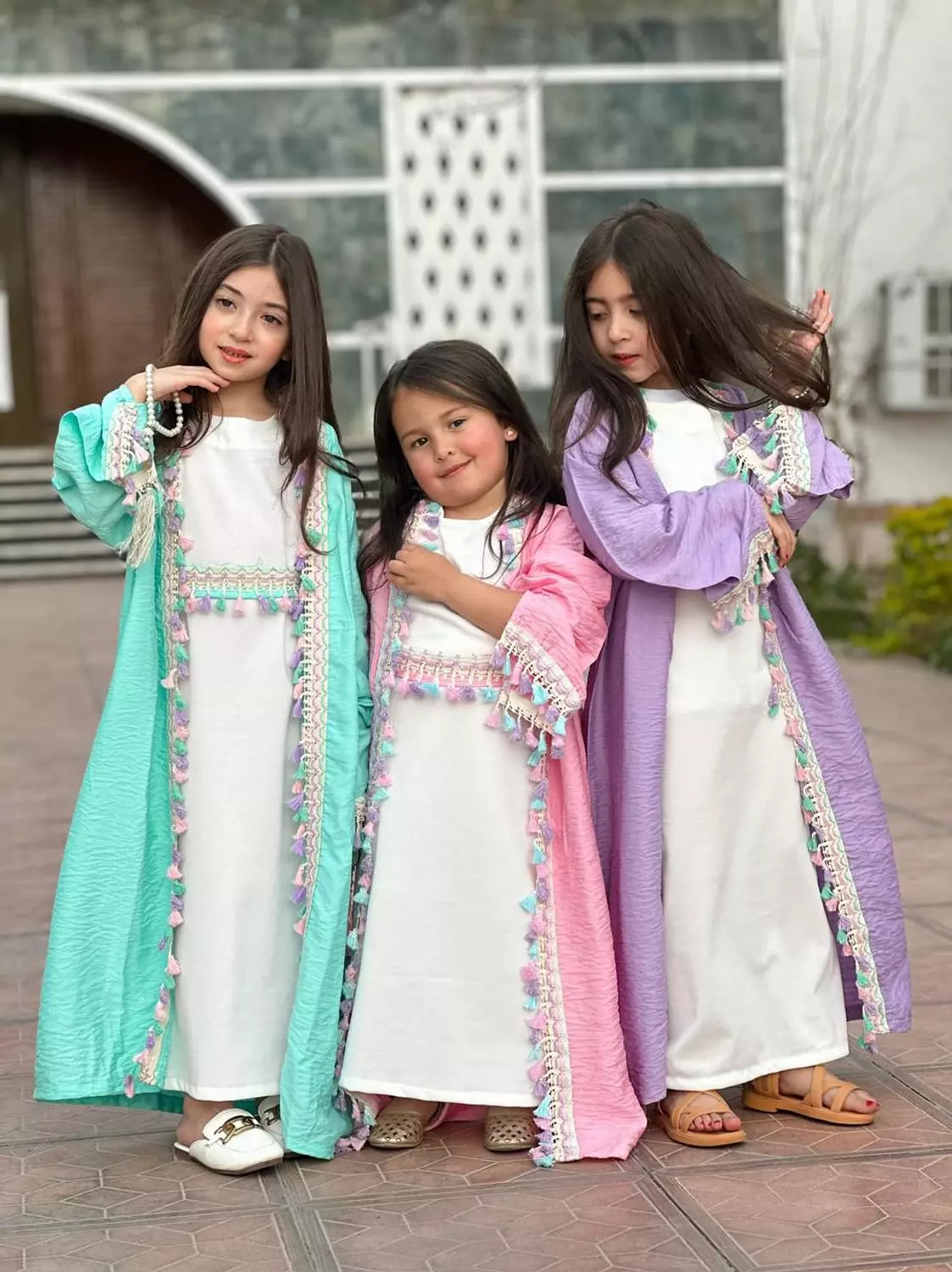 Ramdan Kaftan + Basic dress + Belt 7