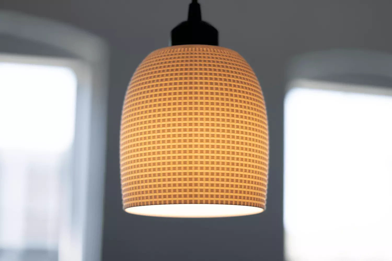 Grid Pendant Light image