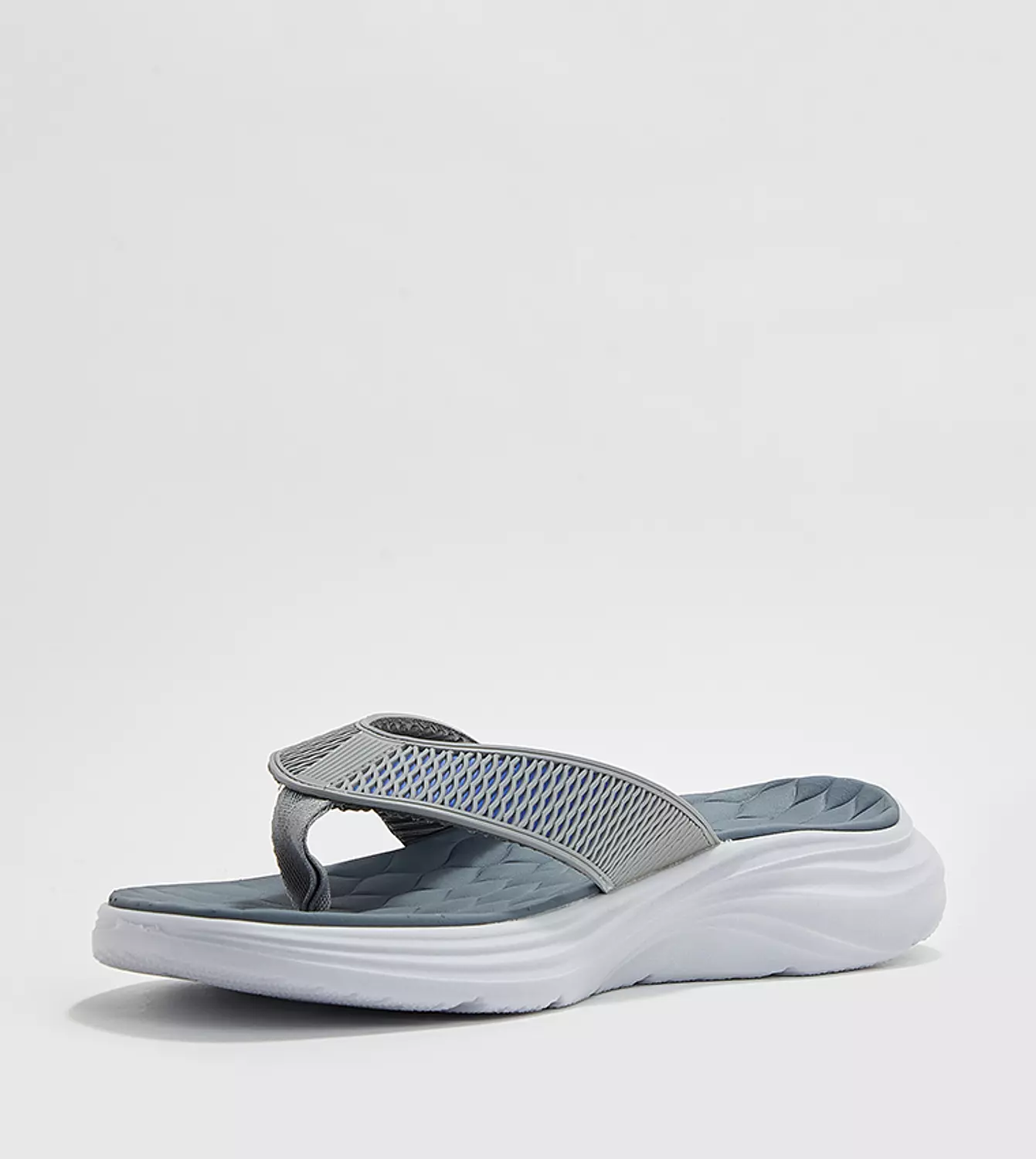 Skechers Men's Vapor Foam Sandal Gray 1
