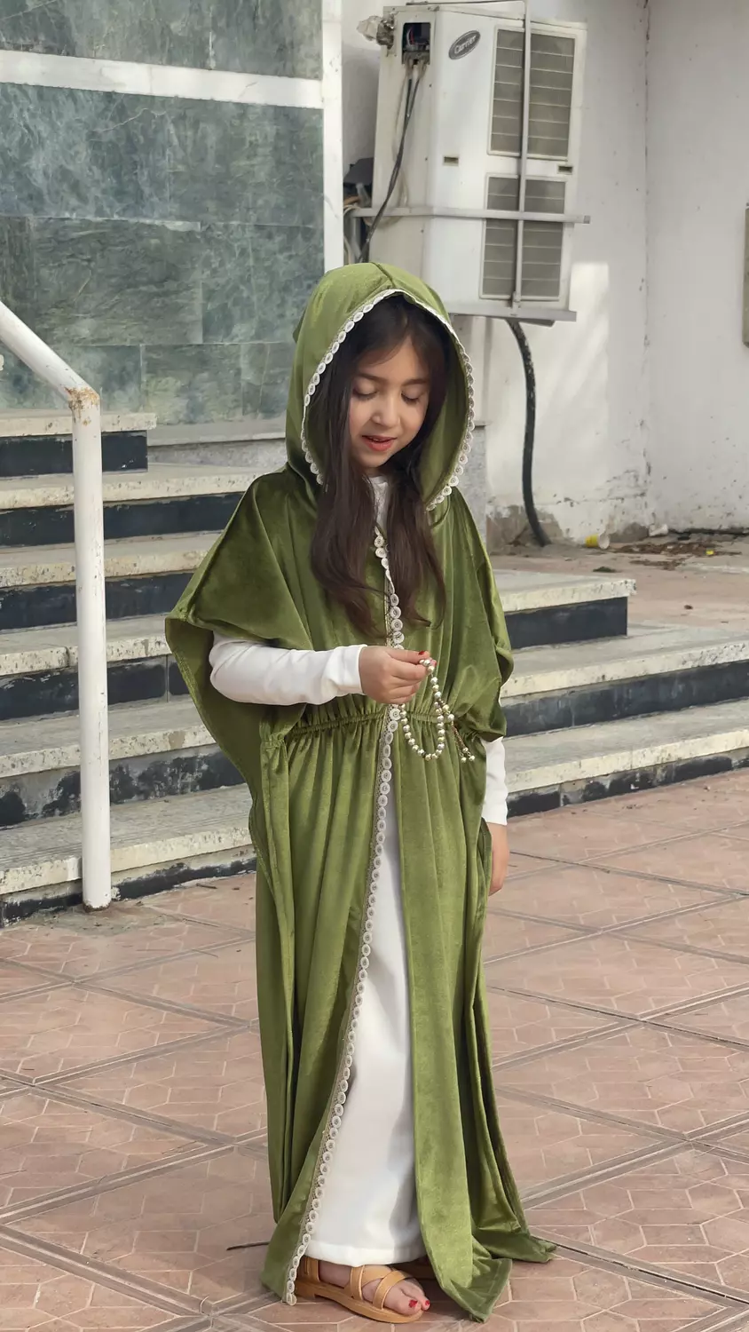 Ramdan Velvet Kaftan  12