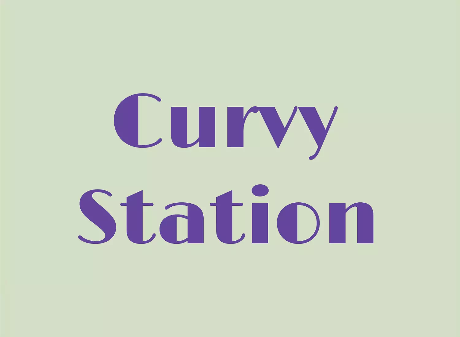 banner image for Curvy station