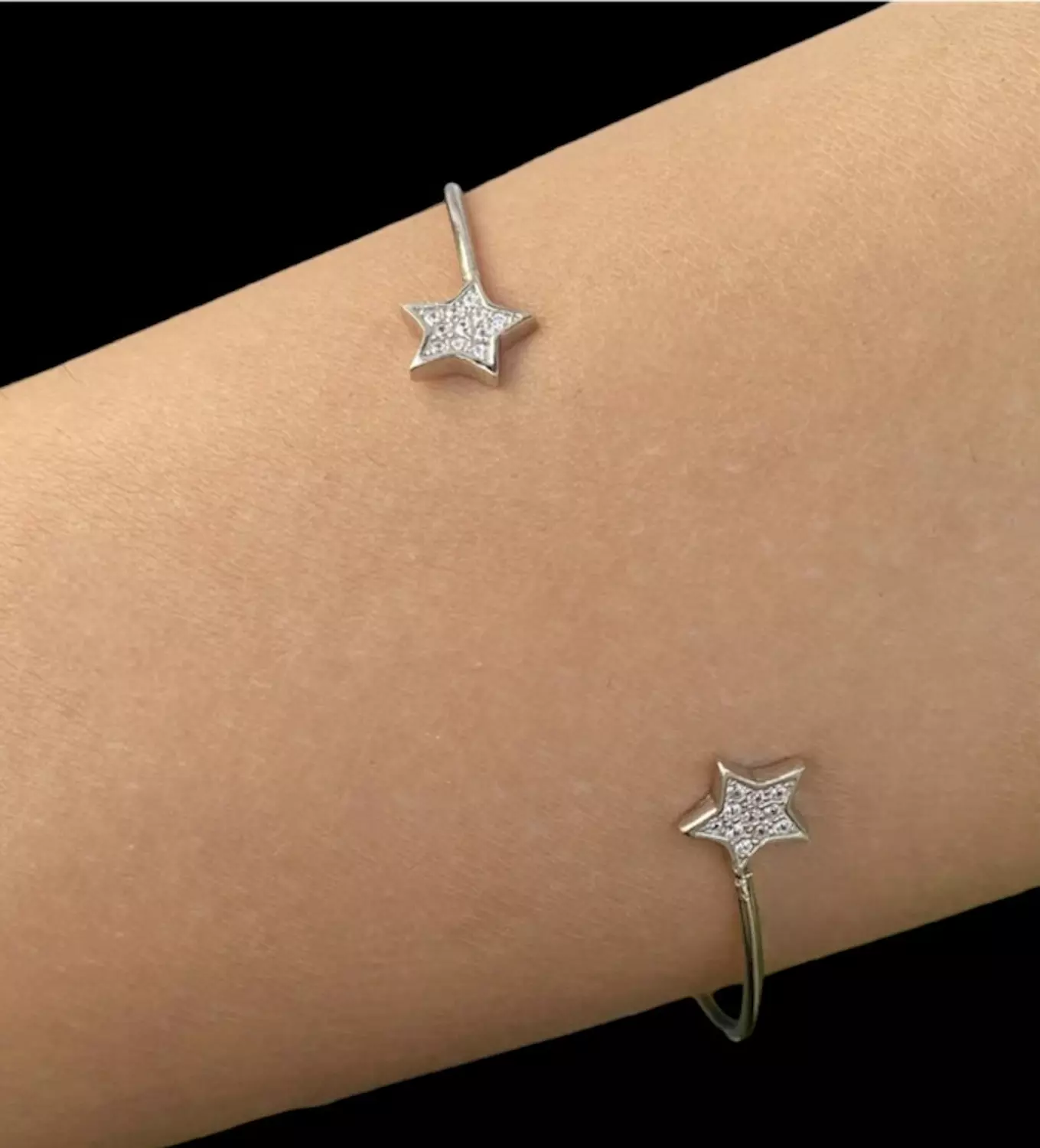 Star cuff bracelet image
