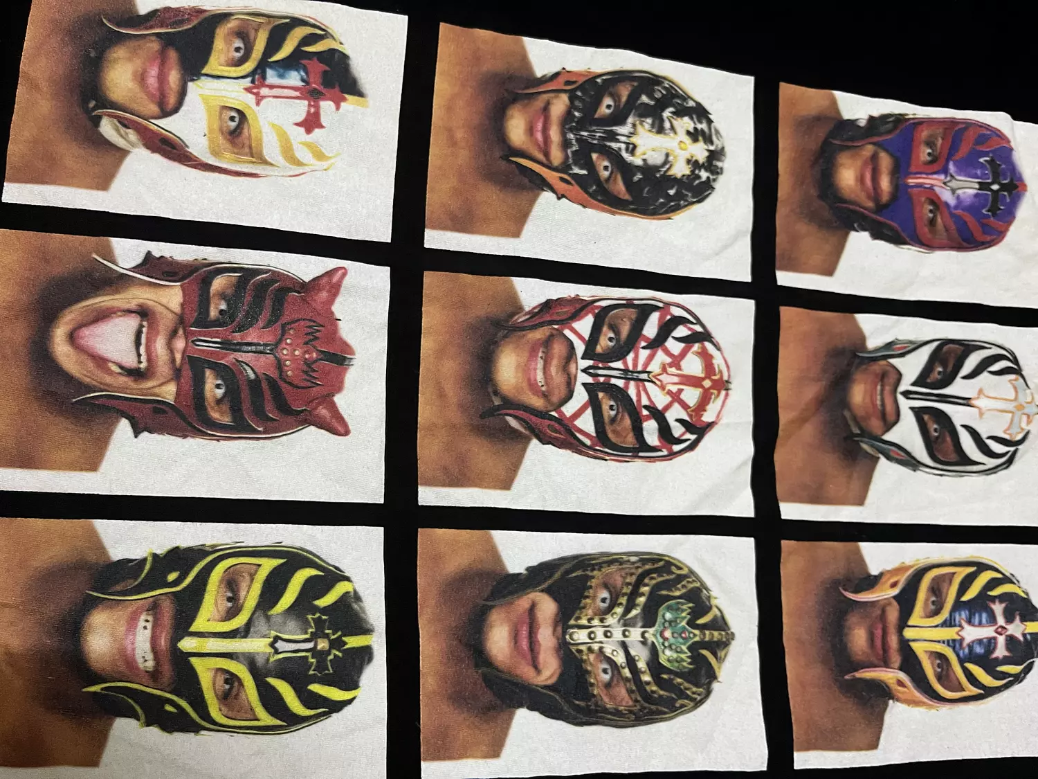 WWE Rey Mystrerio tee 3