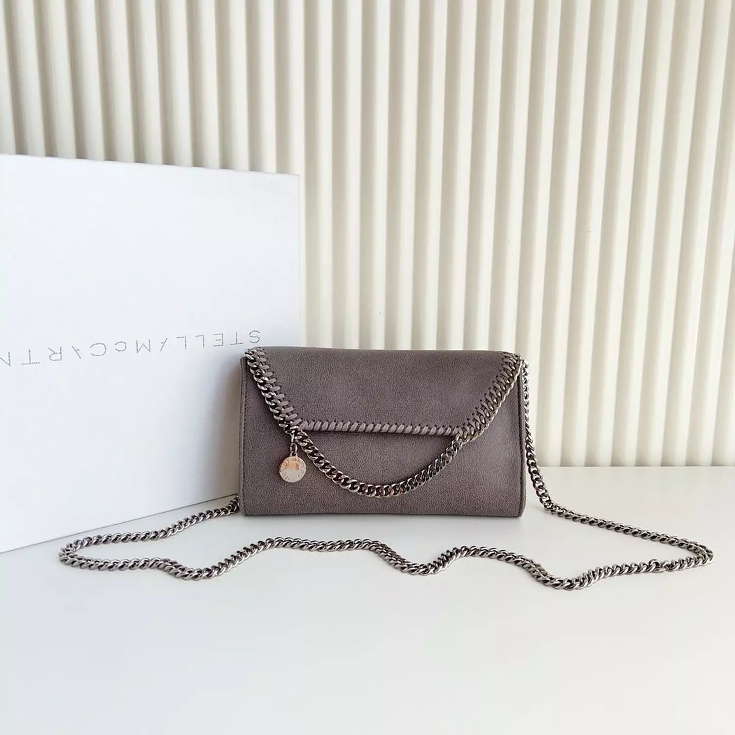 Stella McCartney crossbody/clutch bag  grey hover image
