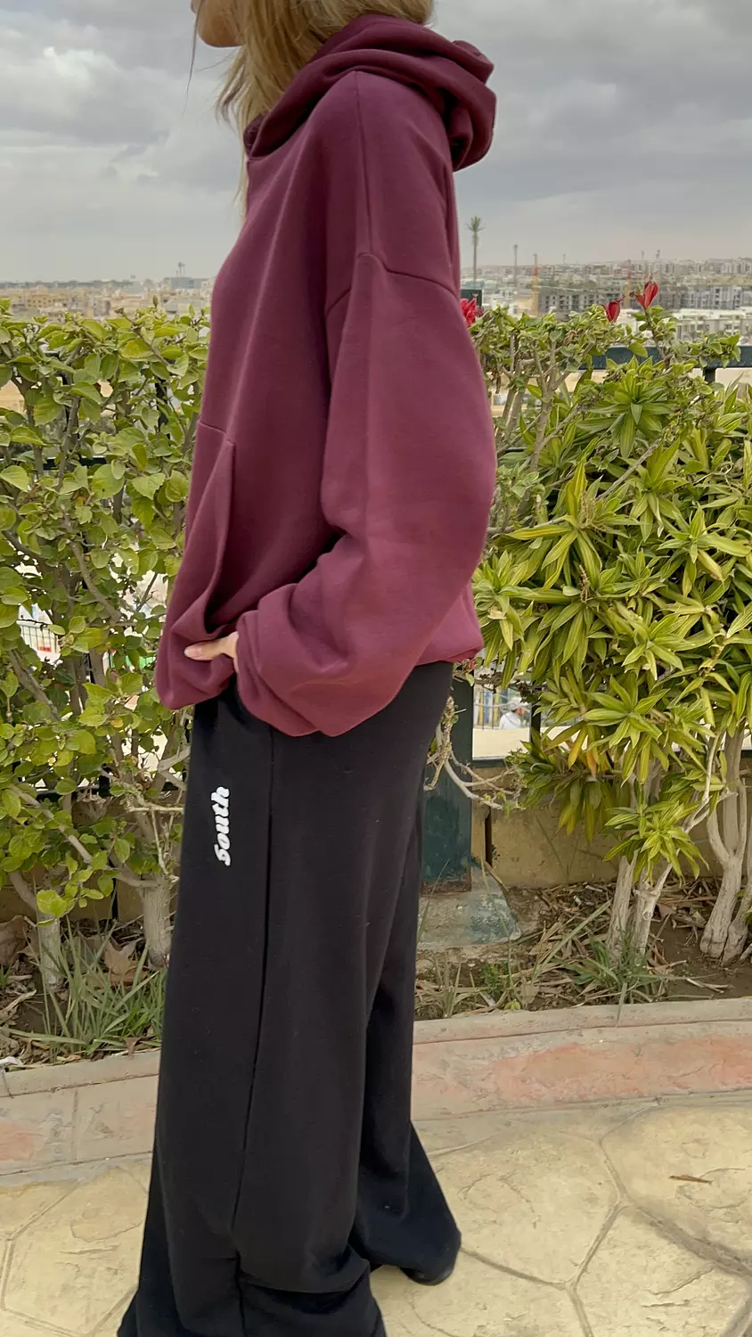 SOUTH DIG COTTON Black SWEAT-PANT for girls 5