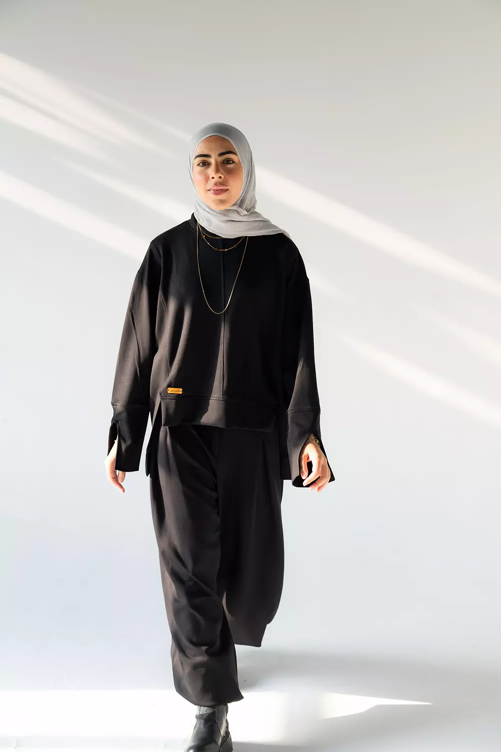 Relaxed Oysho Set in Black image