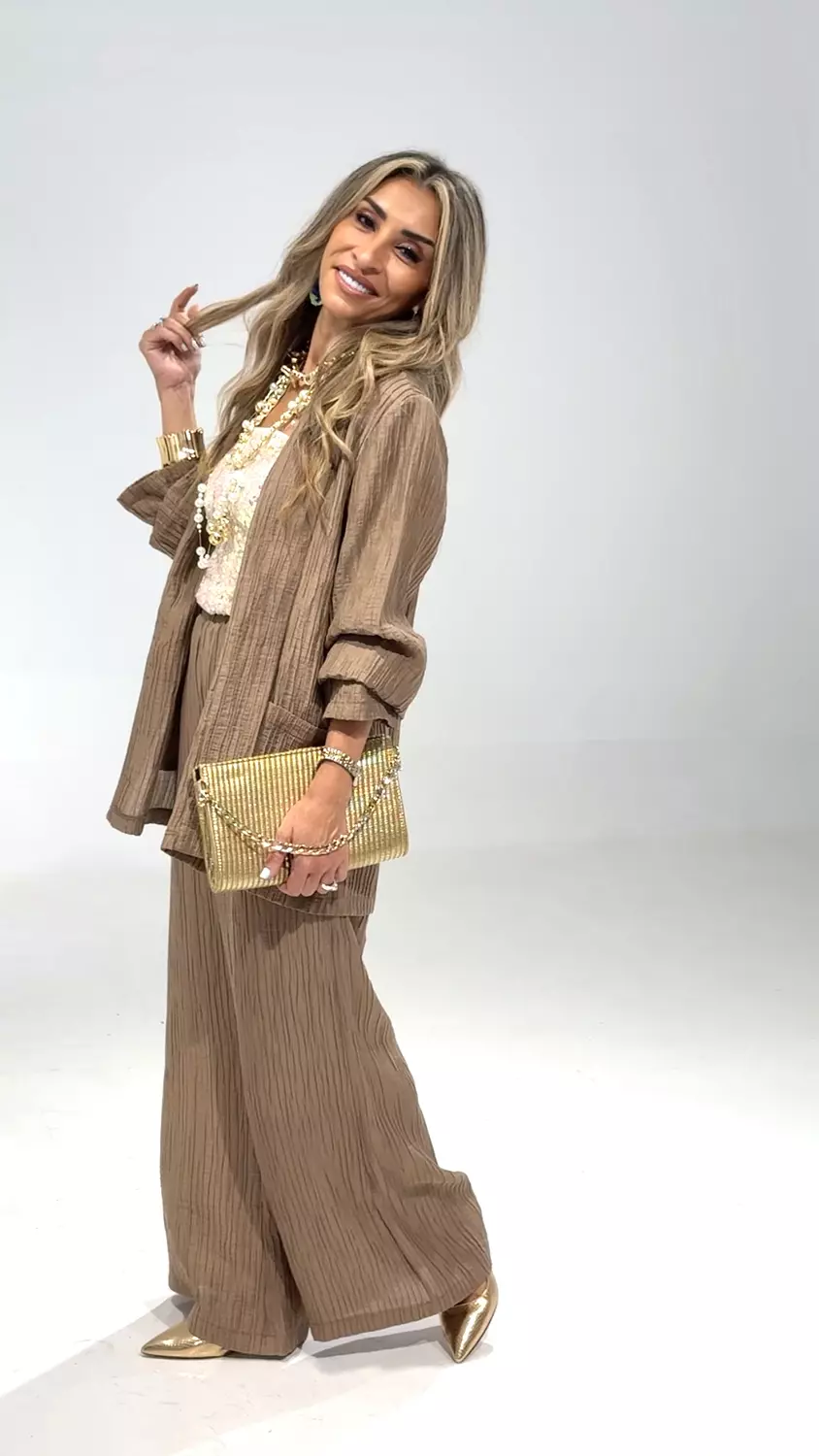 Crinkled Kimono Set  ( 3187 / 274 - 8 ) 6