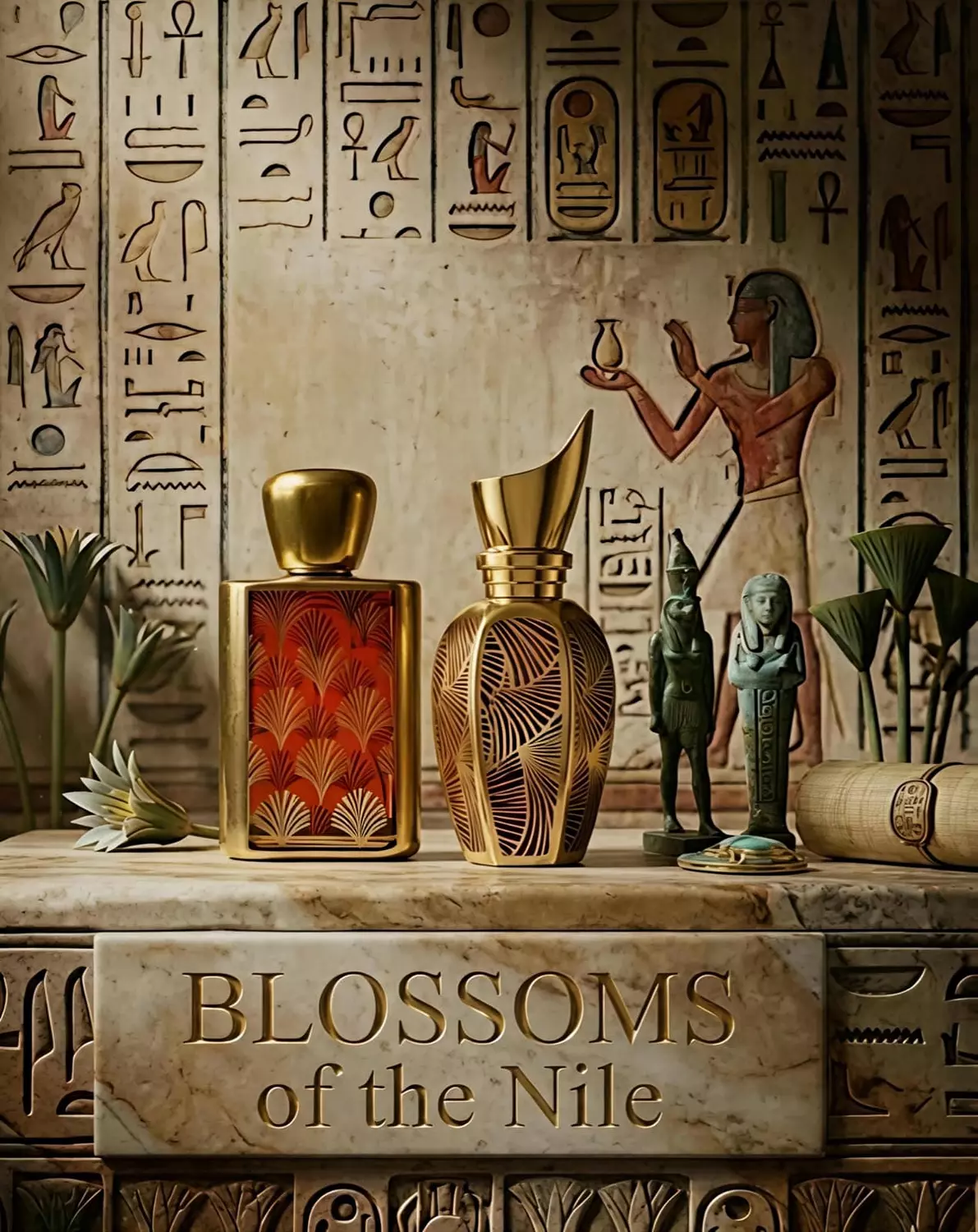 <p style="text-align: start">BLOSSOMS OF THE NIL</p><p style="text-align: start">Pharaonic  Collecion </p><p style="text-align: start">1-Cleopatra musK</p><p style="text-align: start">Unisex </p>