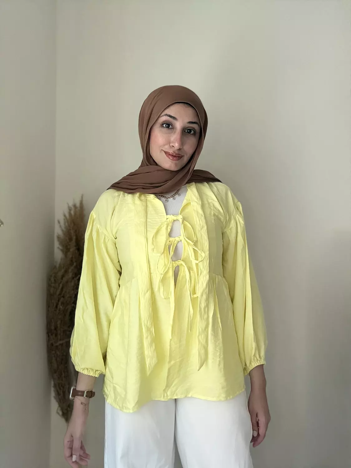 New Linen blouse  image