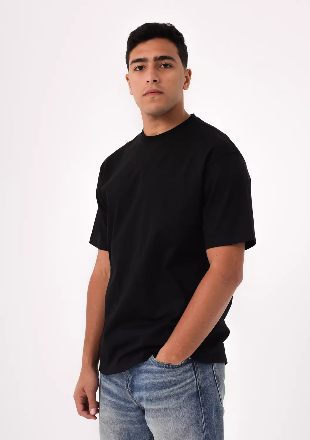 Black Oversized T-Shirt 2