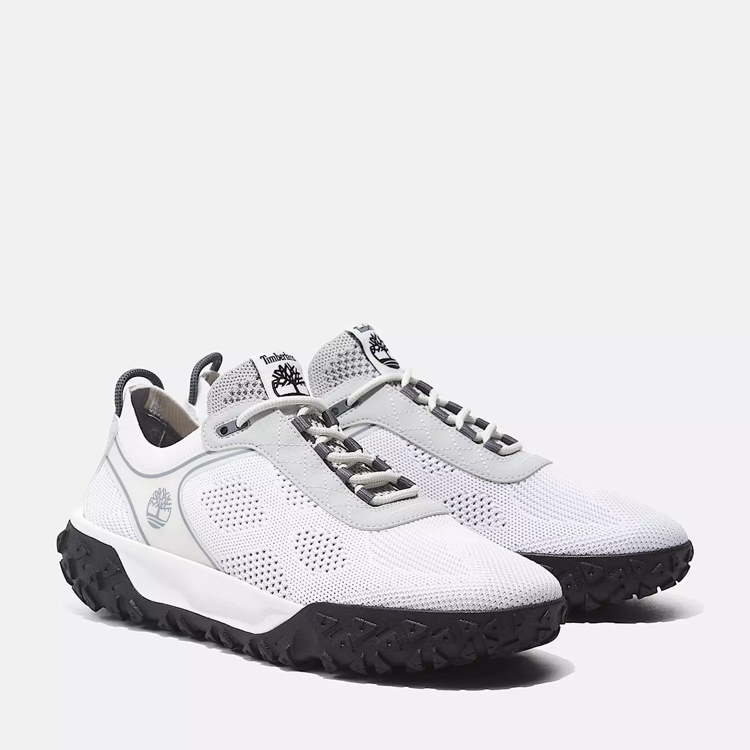 GreenStride™ Motion 6 Low Lace-Up Trainer for Men in White 4