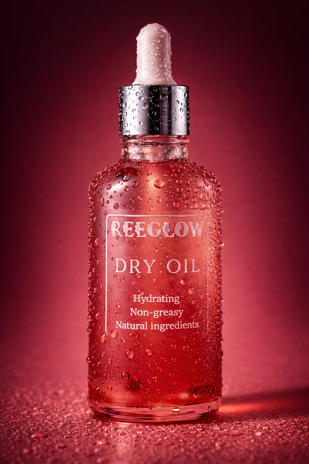 Light shimmery Dry oil image