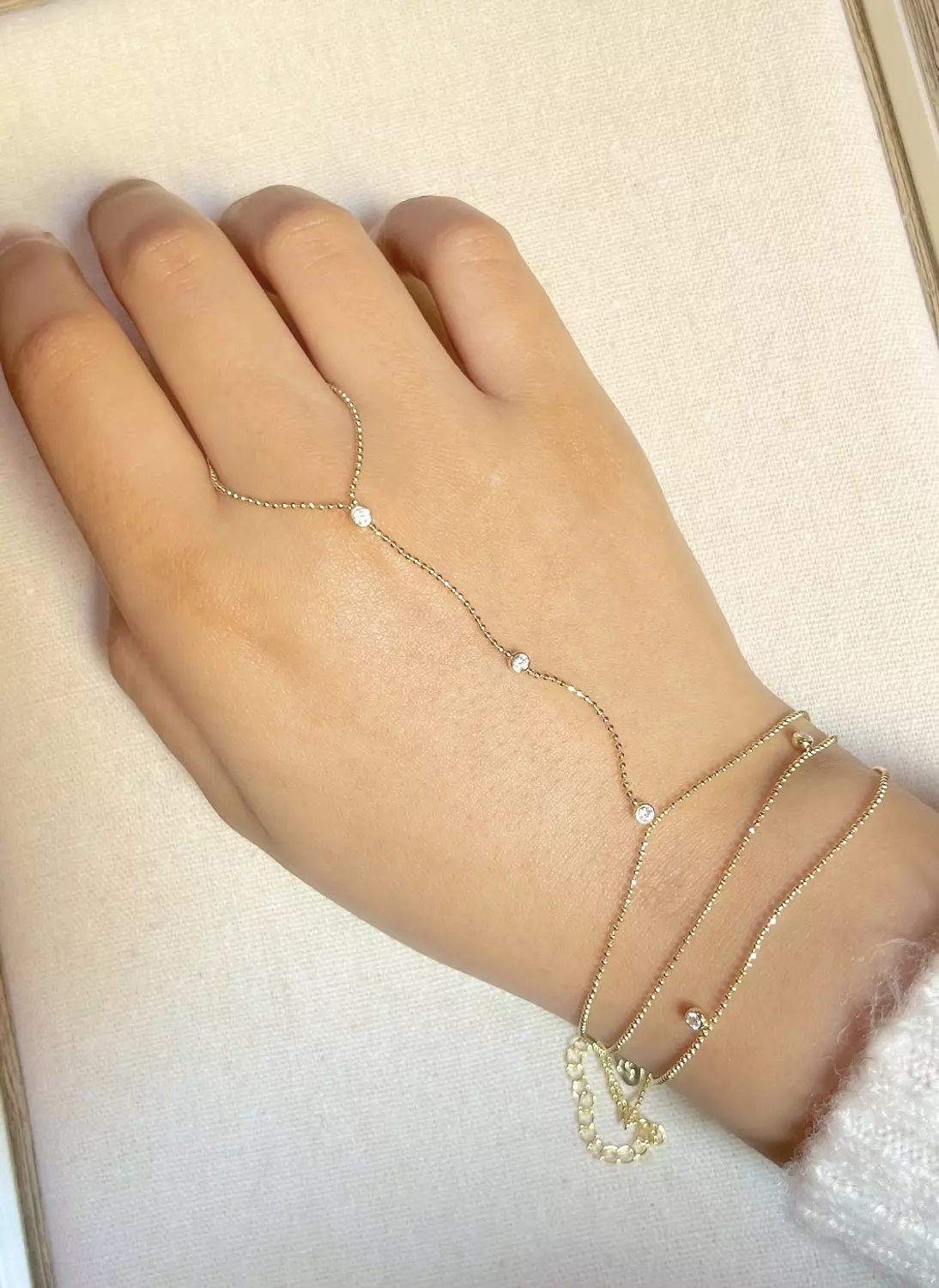 Layered Hand Chain  image