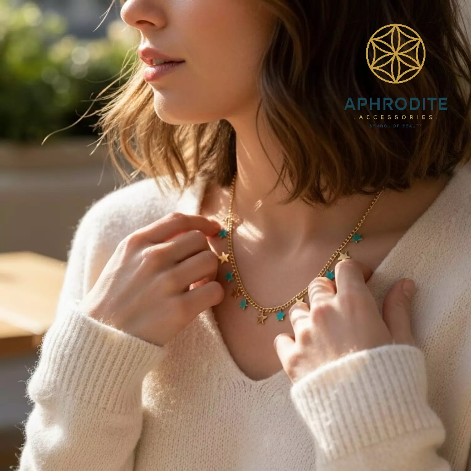 Blue Galaxy Dreams Necklace image