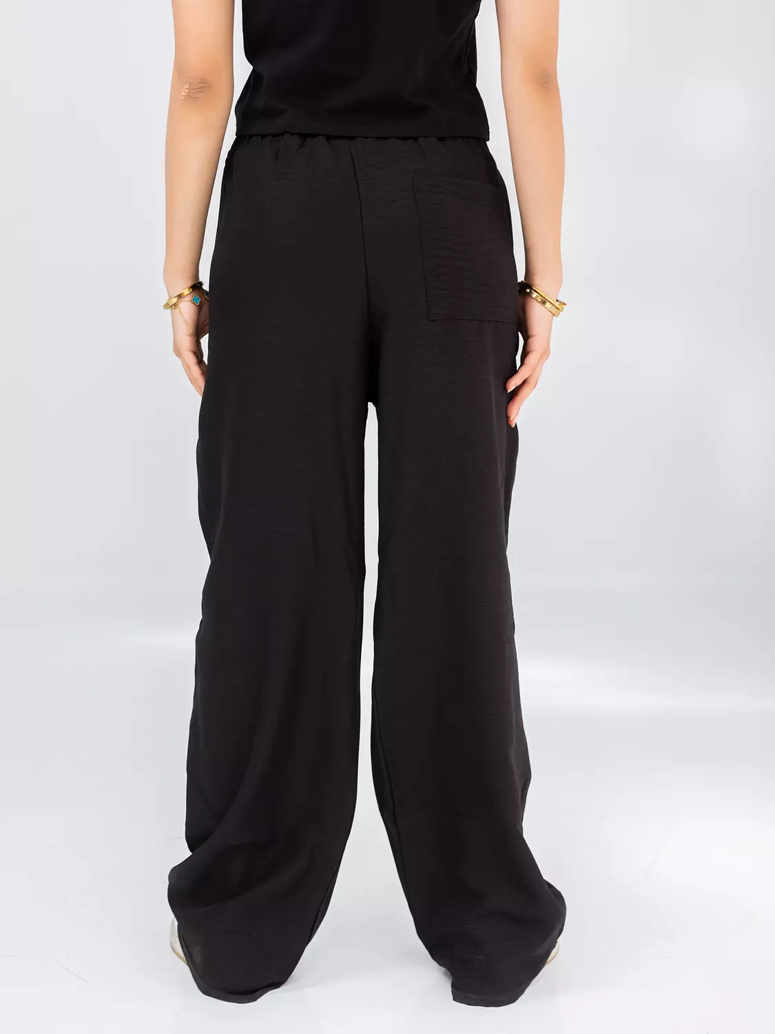 Linen Pants | Black hover image