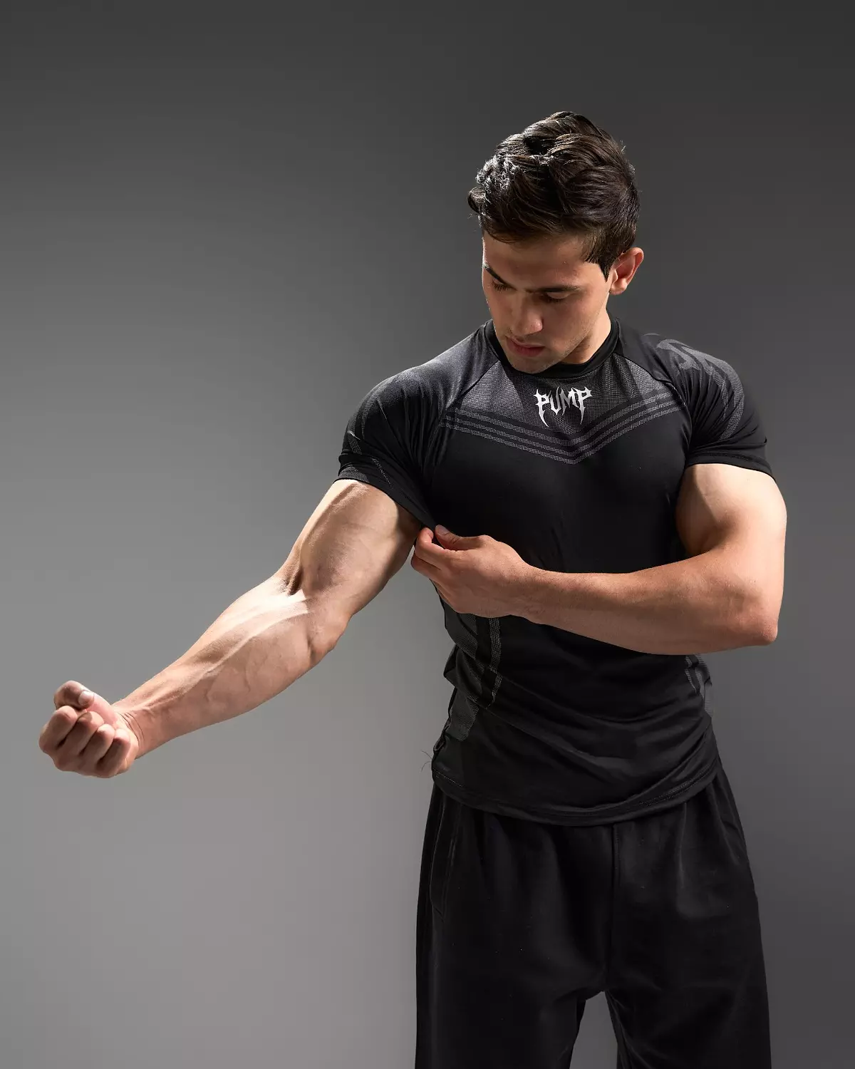 WARRIOR COMPRESSION TEES - black 16