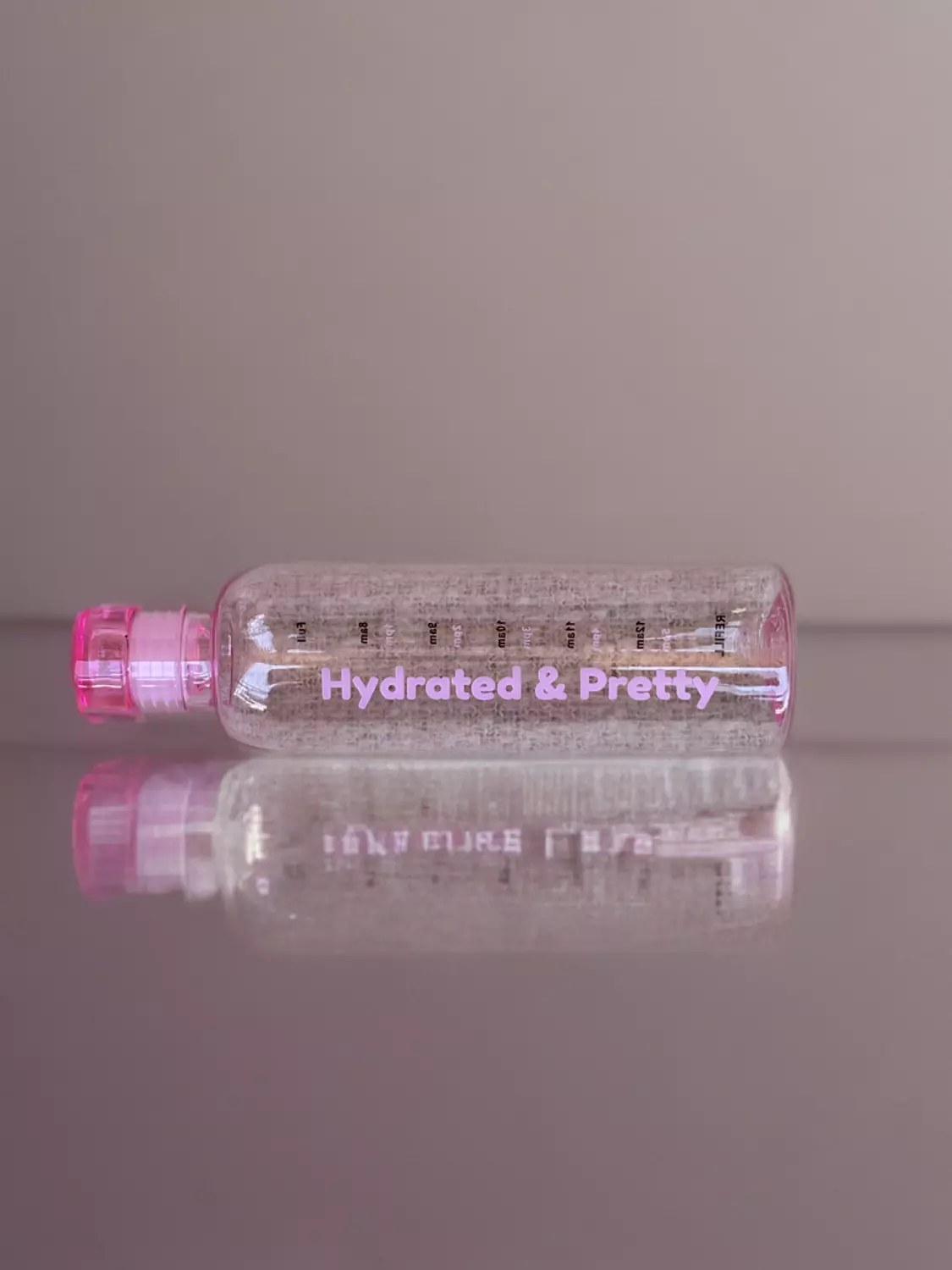pretty hydrated bottle image
