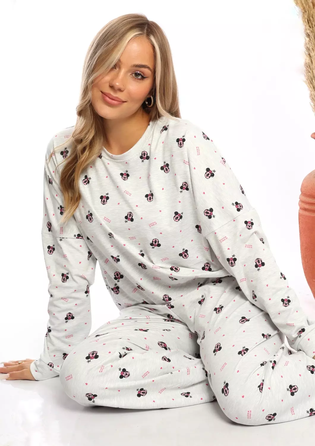 C329 Mickey Lovers pajama set 1