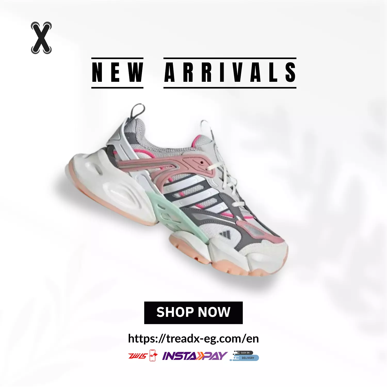 Adidas Vento XLG Deluxe Grey Pink image