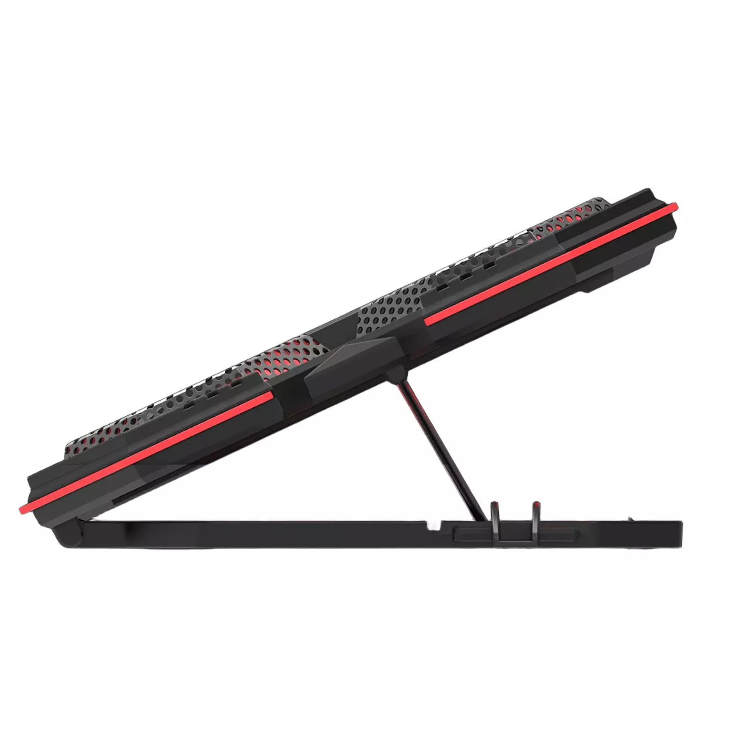 FN-41 Laptop Cooling Stand with 6 Fans, Red Backlight & Dual USB Ports 2