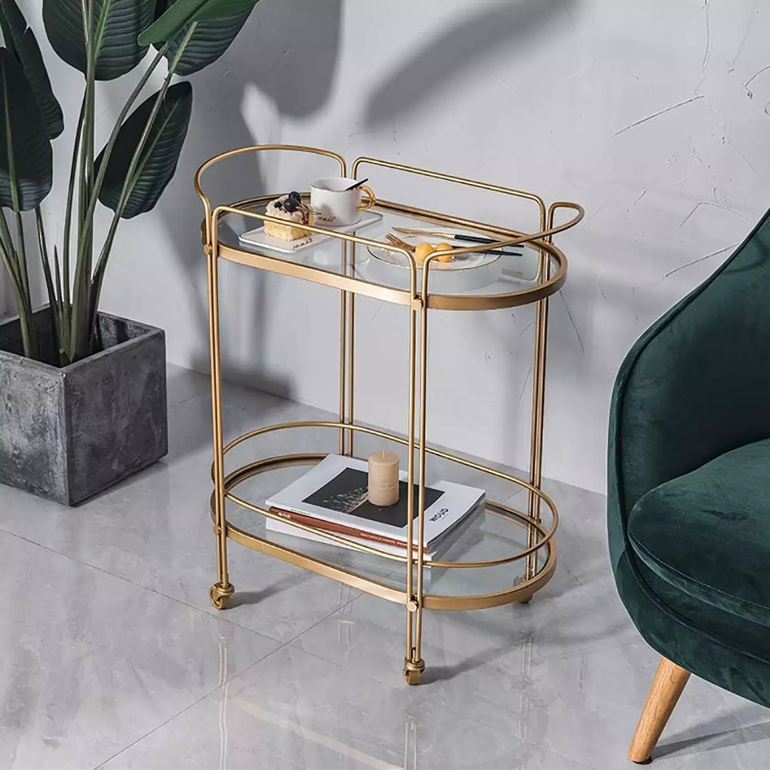 Serving trolley 35*60*80 cm image