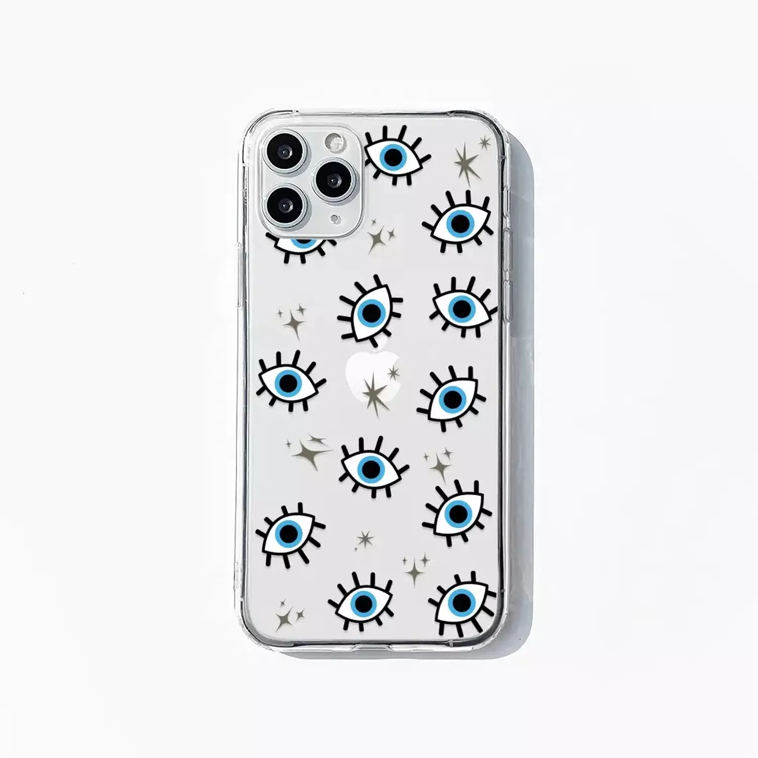 Transparent Evil Eye Mobile Case    image