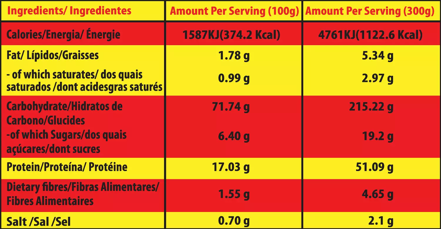Marvelous Nutrition BiG Extreme Weight Gainer-30Serv.-3Kg.- 2