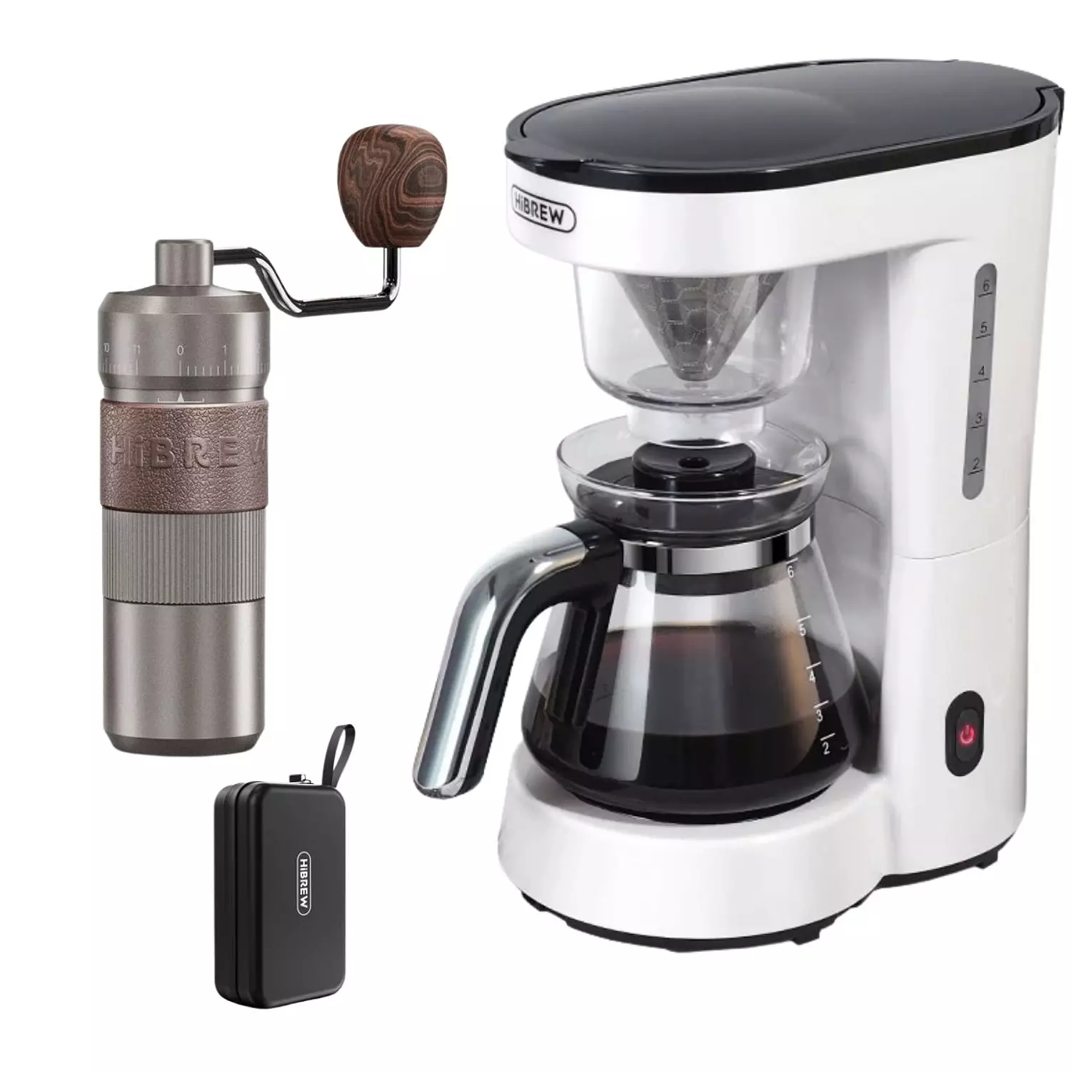American combo H12 AMERICAN COFFEE MAKER + G4B hover image