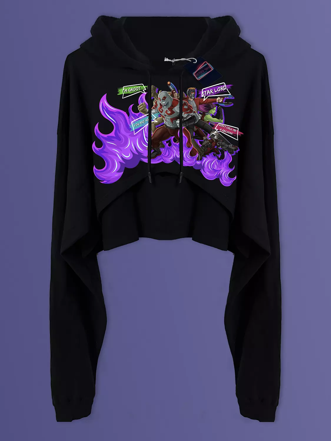 Guardians of The Galaxy Cropped Hoodie image