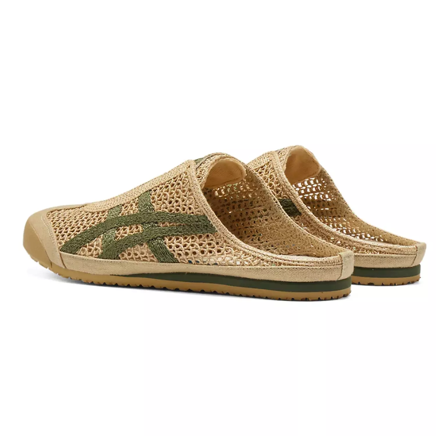 Onitsuka MEXICO 66 SABOT – BEIGE/GREEN 3