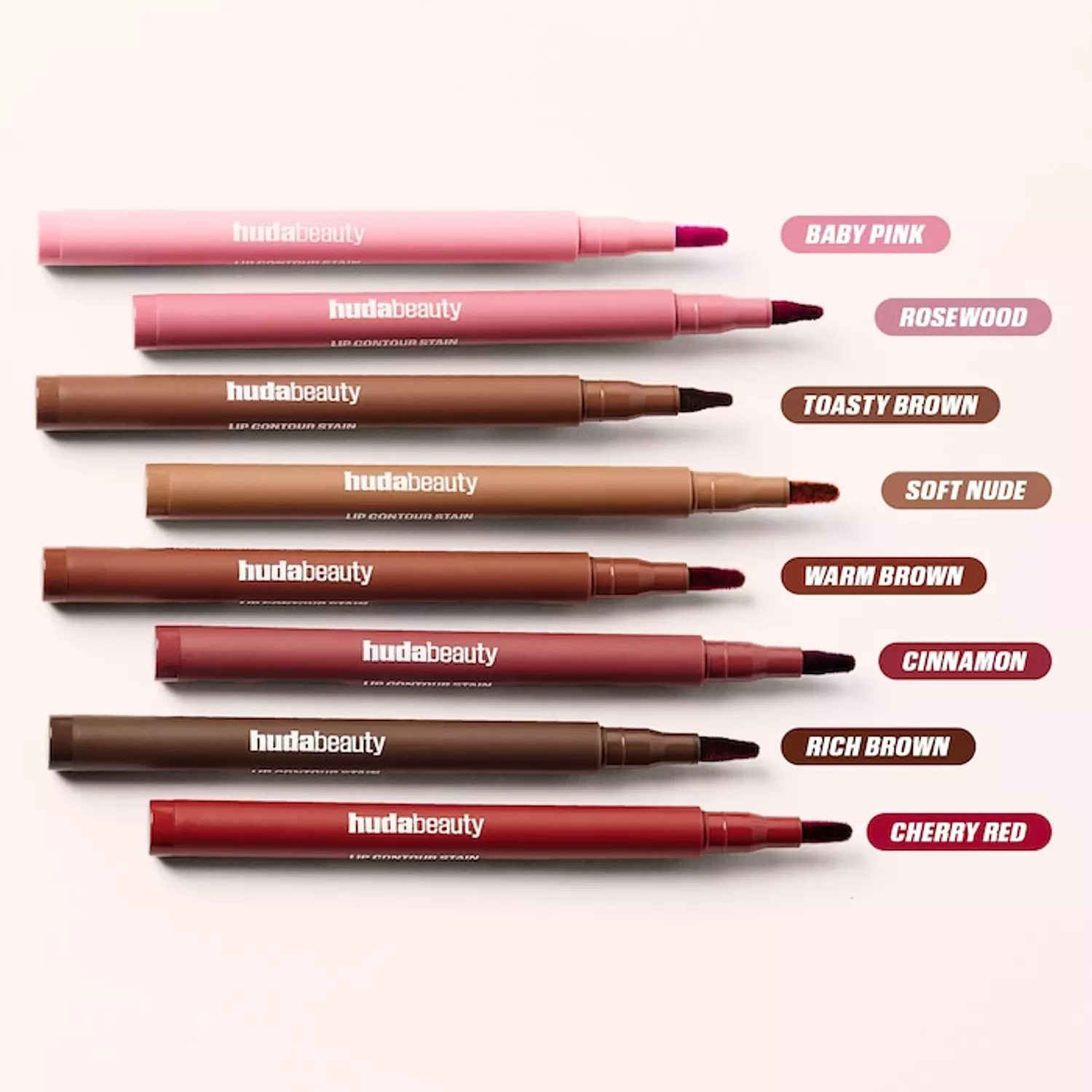 HUDA BEAUTY  Lip Contour Lip Stain for 12-Hour Wear 1
